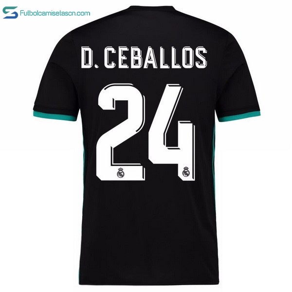 Camiseta Real Madrid 2ª D.Ceballos 2017/18